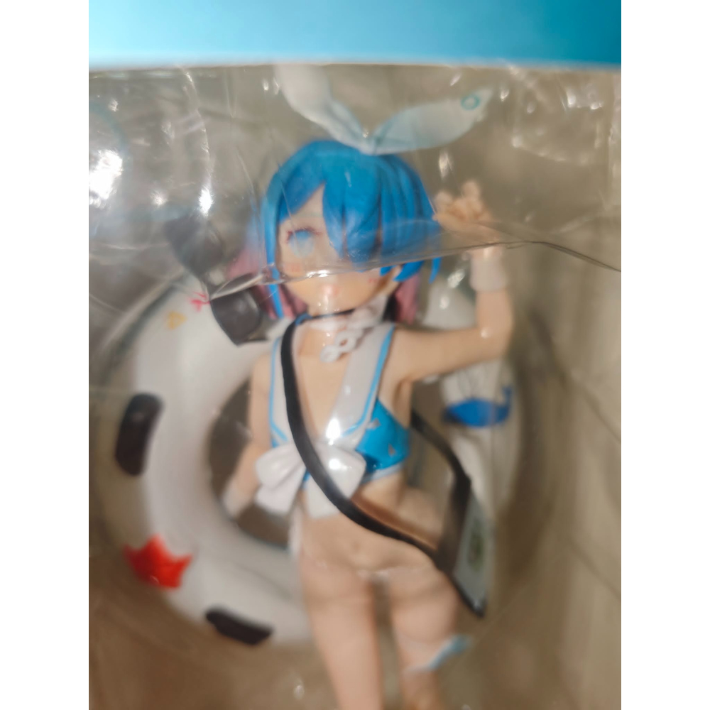 《周邊》【☆現貨☆】特賣 非官方 公仔 模型 巨無霸公仔  蔚藍檔案 2.4 泳圈 阿羅娜 普拉娜 海邊Ver.-細節圖3