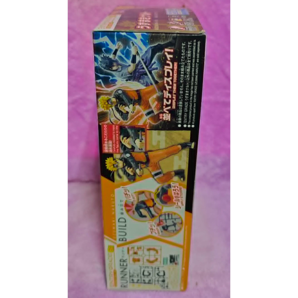 《周邊》【現貨】特賣 代理版 景品 公仔 BANDAI ENTRY GRADE 火影忍者 漩渦鳴人 組裝模型-細節圖2
