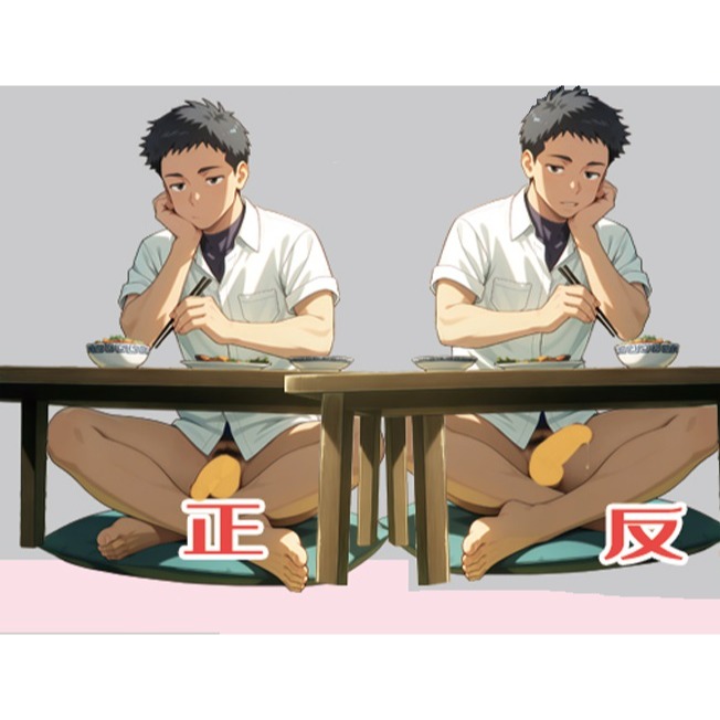 Ｈ０８.學生－吃飯時間（１５公分）