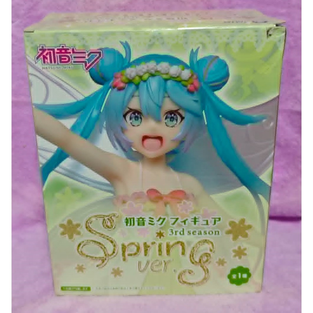 《周邊》【現貨】特賣 日空版 景品 公仔 Taito 初音未來 MIKU 3rd season spring 春天 妖精-細節圖3