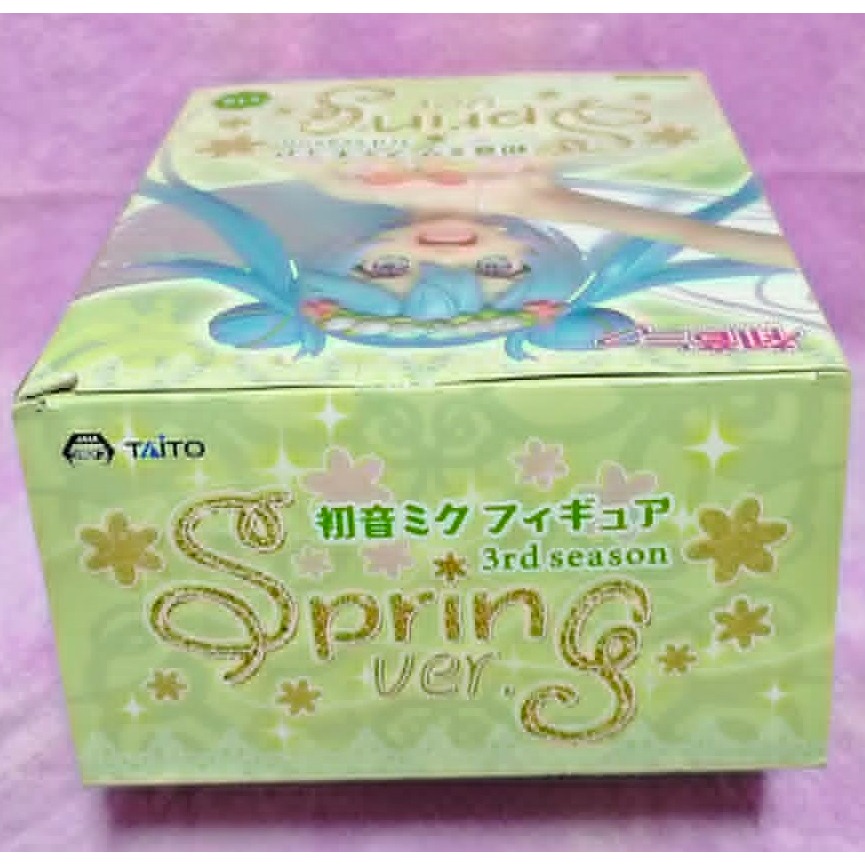 《周邊》【現貨】特賣 日空版 景品 公仔 Taito 初音未來 MIKU 3rd season spring 春天 妖精-細節圖5