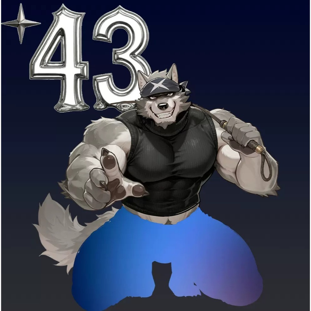 《周邊》肌肉 肌肉男 壓克力立牌 Furry 獸人 福瑞 龍脈之另一種姿態R 弗爾豪斯 Fullhouse-細節圖2