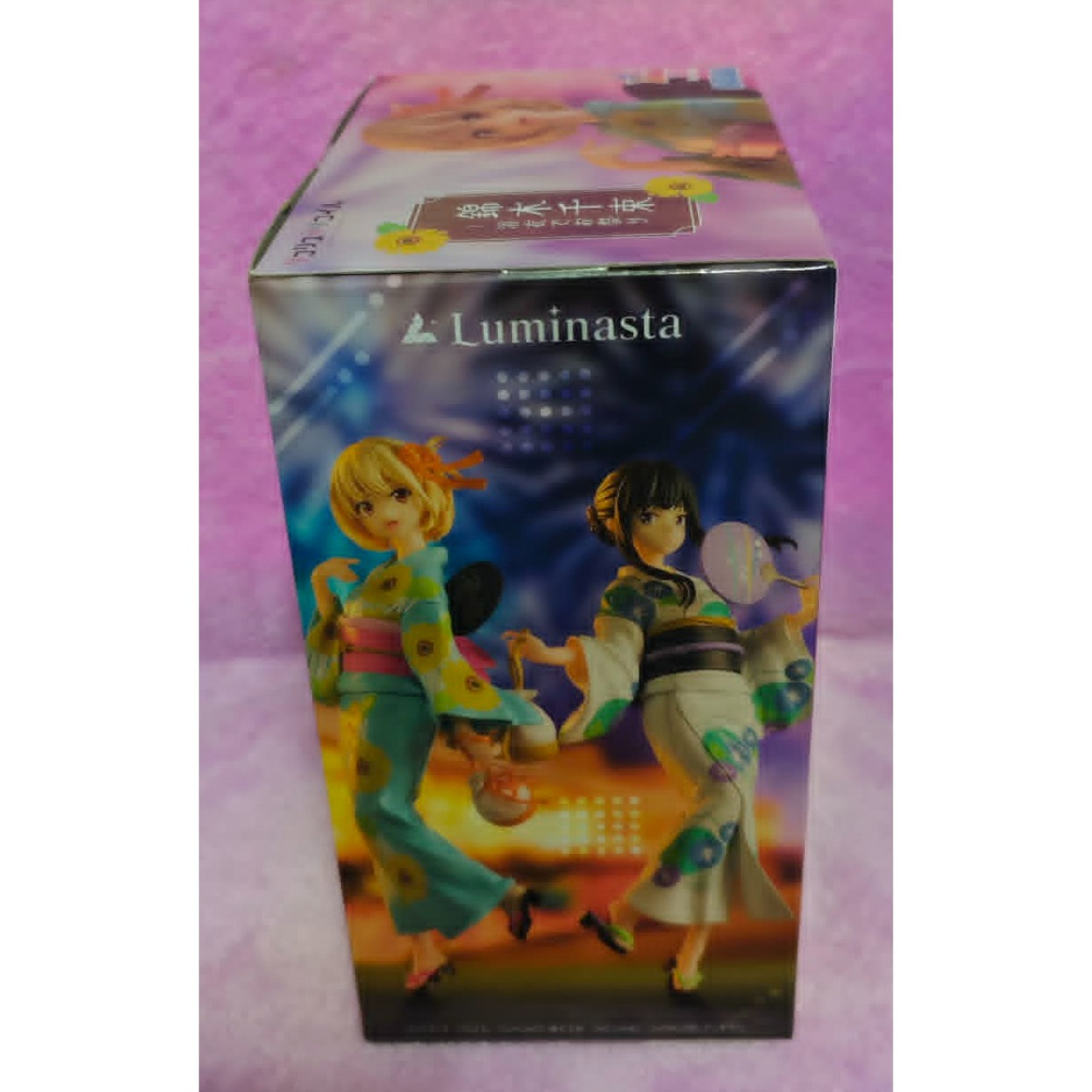 《周邊》【現貨】特賣 代理版 景品 公仔 SEGA Luminasta 莉可麗絲 錦木千束 和服 浴衣 Ver.-細節圖4