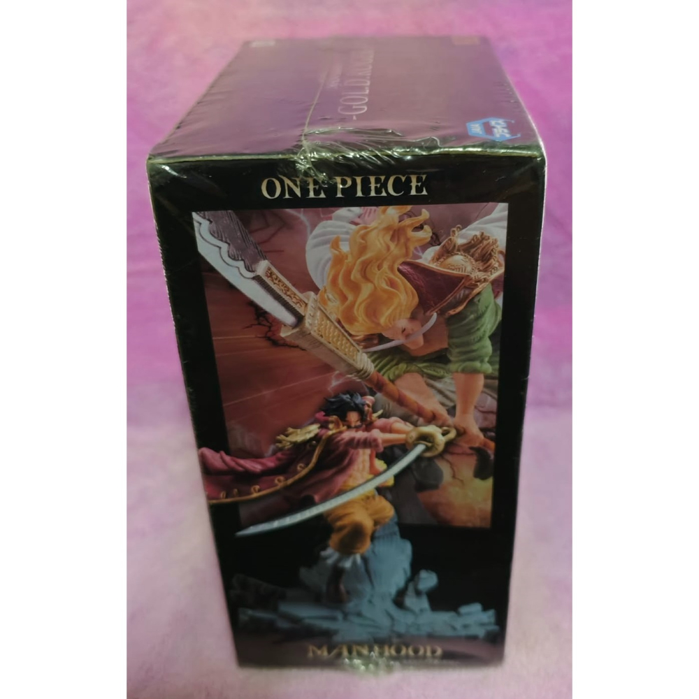 《周邊》【現貨】特賣 日空版 景品 公仔 Banpresto 海賊王 航海王 MANHOOD 哥爾 D 羅傑 對戰組-細節圖4
