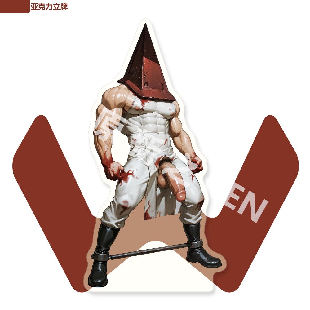 《周邊》肌肉男 肌肉 體育生 大叔 壓克力立牌 壓克力色紙 法爾伽 音樂少年 拉格薩斯 三角頭 卡卡西 普里阿普斯-規格圖4