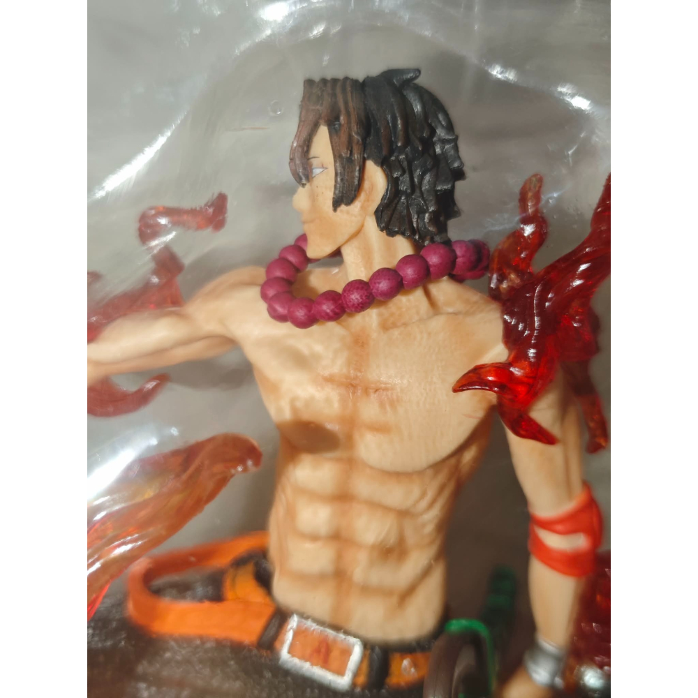 《周邊》【☆現貨☆】特賣 非官方 公仔 模型 巨無霸公仔 海賊王 航海王 超激戰 火槍 火拳艾斯 艾斯-細節圖2
