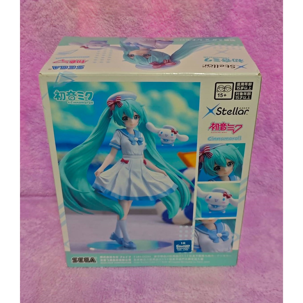 《周邊》【現貨】特賣 日空版 景品 公仔 SEGA XStellar 初音未來 初音 初音未來 大耳狗 Summer-細節圖2