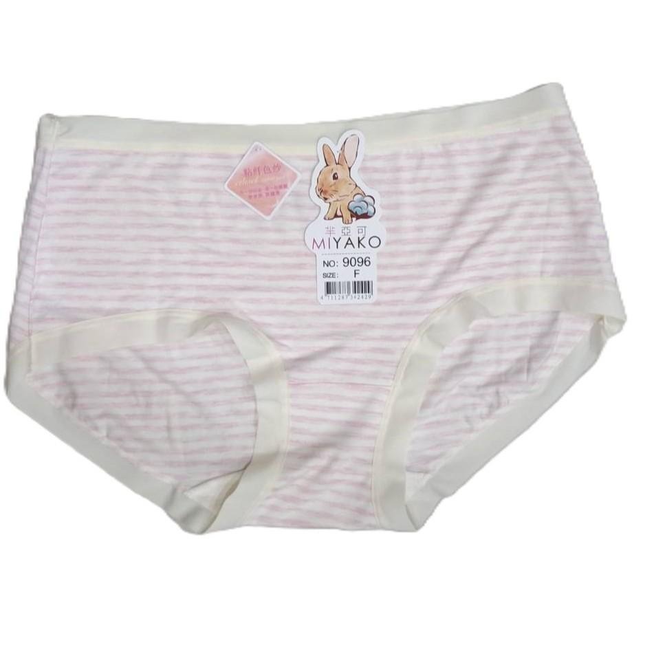 【羋亞可】黏纖色紗 條紋內褲9096-細節圖2
