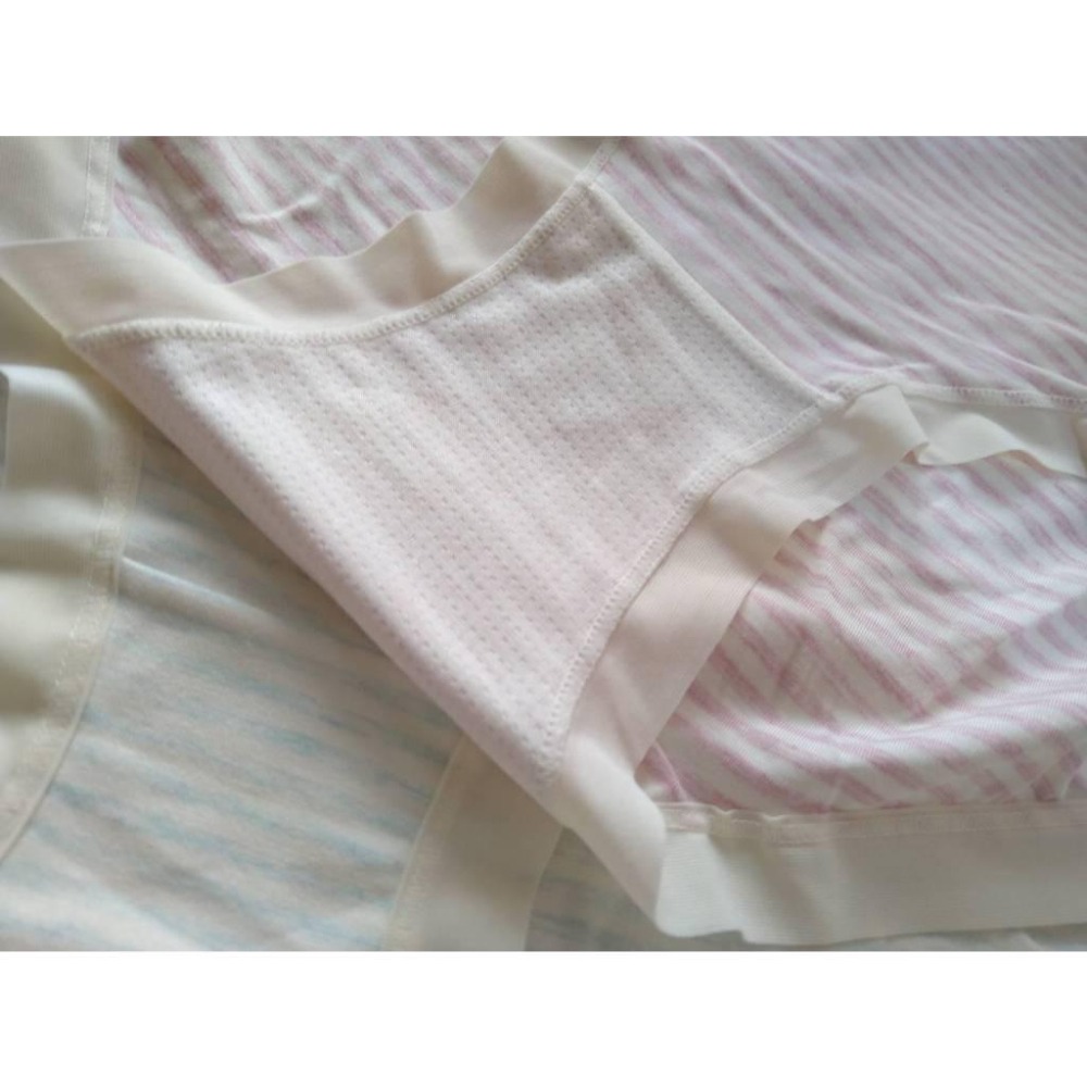 【羋亞可】黏纖色紗 條紋內褲9096-細節圖4