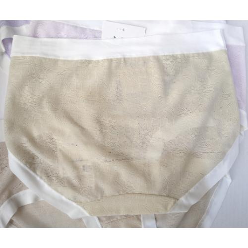 【兔兔妃】復古網狀緹花內褲 蠶絲蛋白褲底No.144-細節圖5