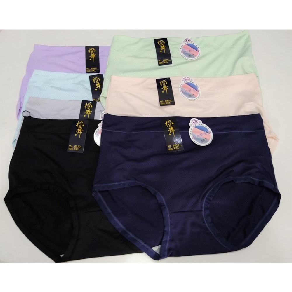 大尺碼 透氣蜂巢布內褲 女內褲No.8810-細節圖2
