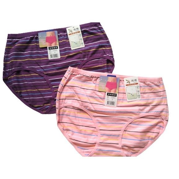 【吉妮儂來】高腰條紋內褲No.13302-細節圖3
