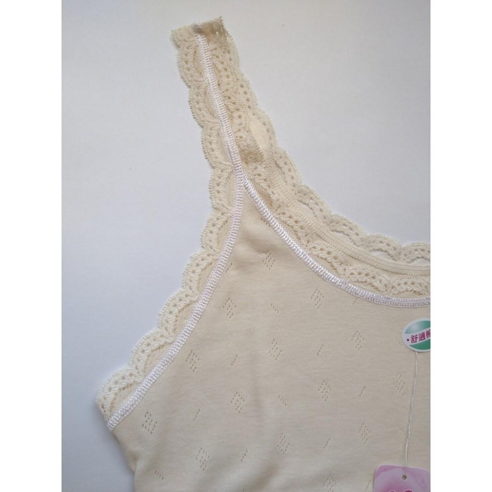 韻妮  台灣製  細肩背心6676、寬肩背心6673-細節圖5