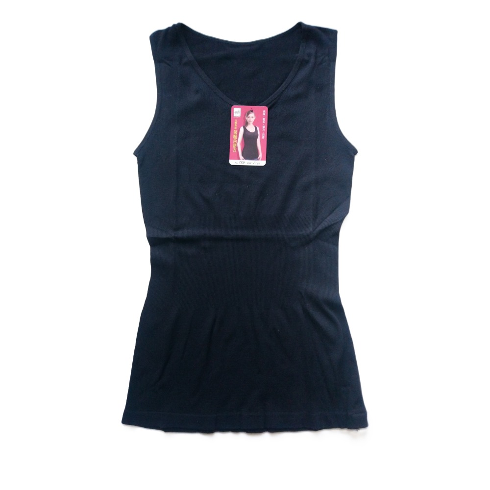 【仕女膚】No.380 美體曲線無縫背心  背心保暖衣 背心發熱衣-細節圖5