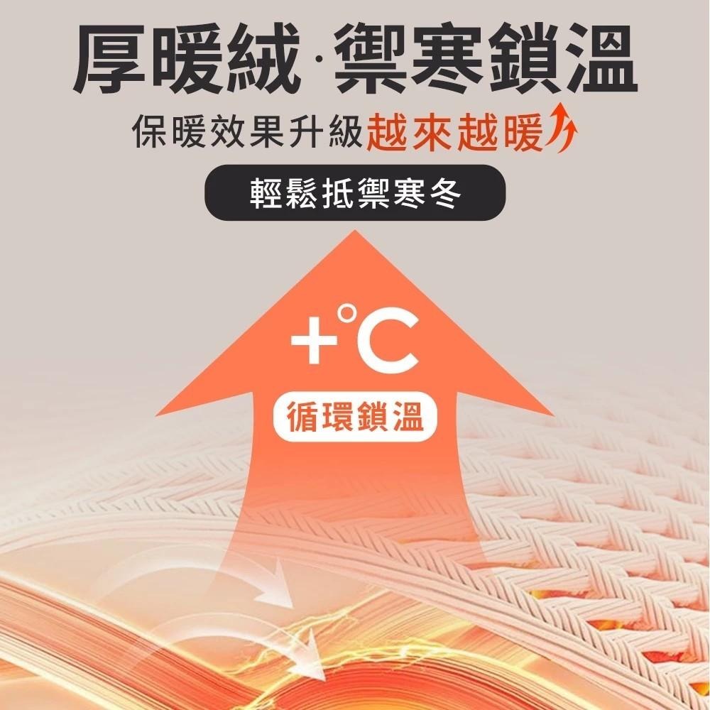 2660男款 圓領 陽離子厚暖絨保暖衣-細節圖3