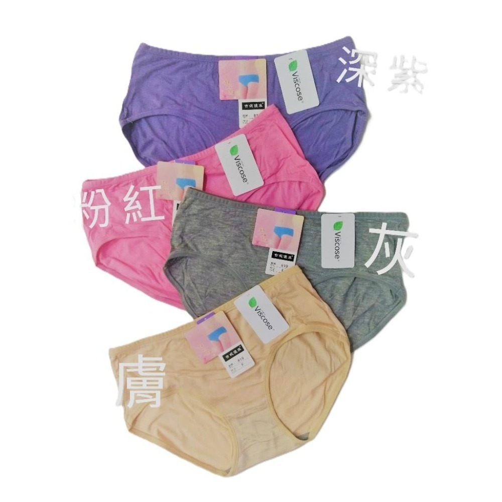 【吉妮儂來】透氣竹炭褲底內褲 中腰819、高腰820-細節圖2