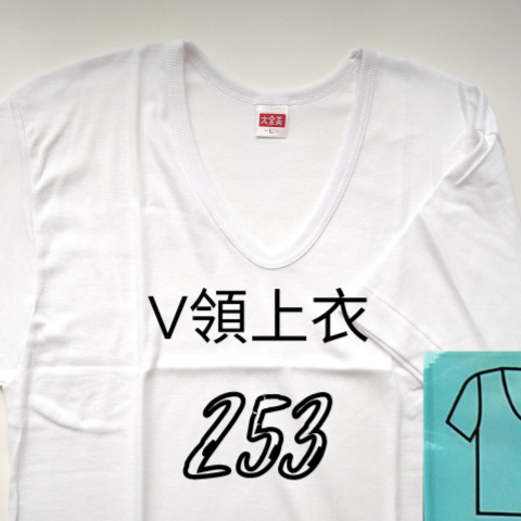 V領上衣253