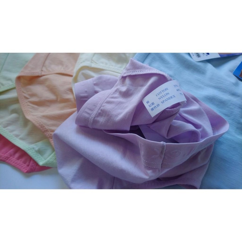 【九樺】台灣製 純棉高腰內褲#馬卡龍色系 No.217-細節圖4