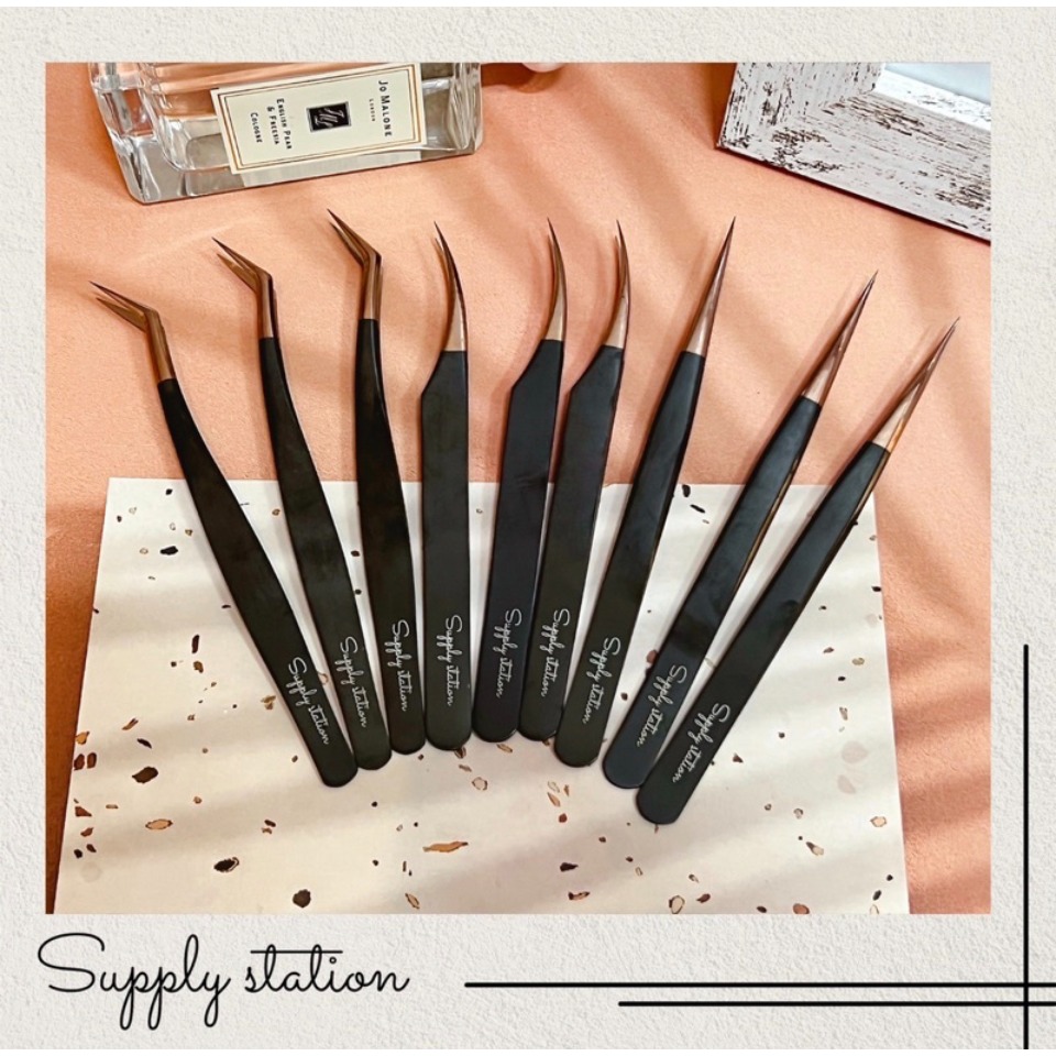 💖補給站💖限量款【黑莓海豚夾開花夾直夾/醇棕開花夾萬能夾/撥毛夾/鑷子/嫁接睫毛鑷子/睫毛夾子】-細節圖2