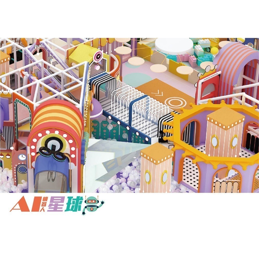 奇幻島夢時代旗艦店【AI機器人星球】- 五區合一 兒童全日𣈱玩票 票券 門票 追風奇幻島-細節圖4