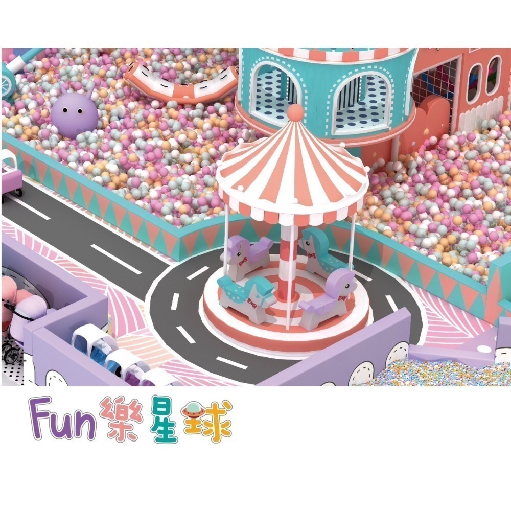 台中麗寶 Fun樂星球 1大1小使用 奇幻島 追風奇幻島  票券 親子票 門票-細節圖6