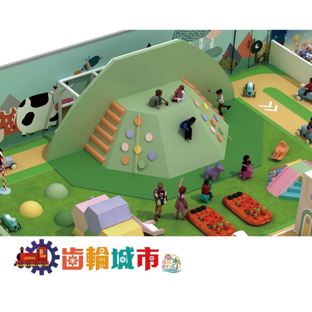 追風奇幻島竹苗旗艦店 齒輪城市 奇幻島 親子樂園【可刷卡】-細節圖8