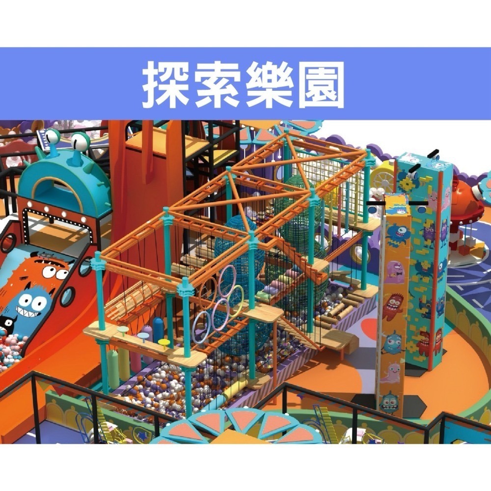 追風奇幻島 台南館【怪獸發電廠】1大1小使用 奇幻島 票券 門票-細節圖6