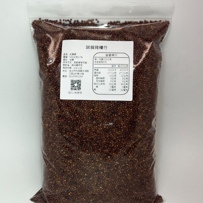 藜麥 紅藜麥 (已去殼，可直接煮) 夾鏈袋包裝 600g【誠貓雜糧】