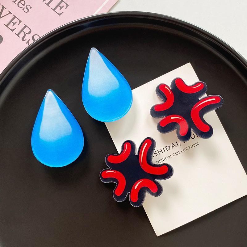 🎀【現貨+發票】韓系甜美可愛表情包髮夾水滴髮夾流汗髮夾無語髮飾表情髮夾憤怒髮夾生氣髮夾 創意搞怪髮夾 紓壓髮夾 韓系髮夾-細節圖8