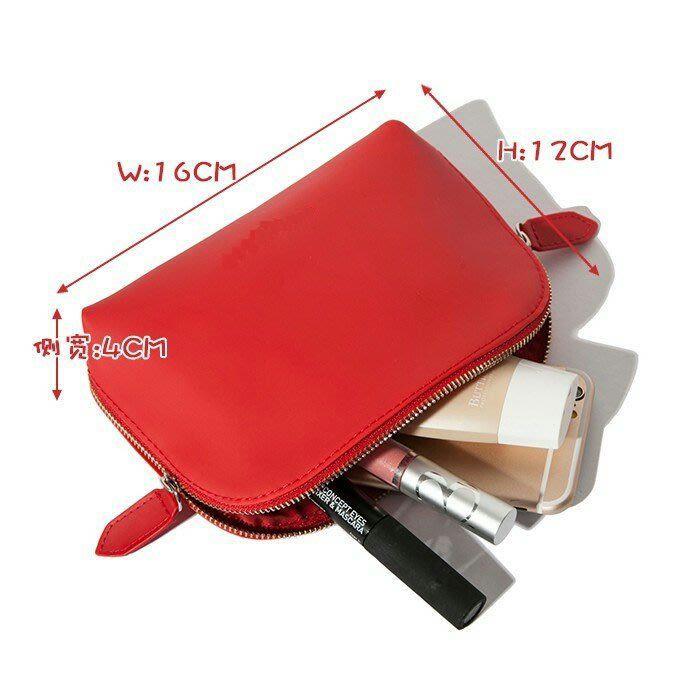 🎀【現貨+發票】黑色純色空白素面兔耳朵化妝包手拿包手機包隨身收納包洗漱包盥洗包過夜包萬用包筆袋隨身包筆刷包小物包零錢包-細節圖5