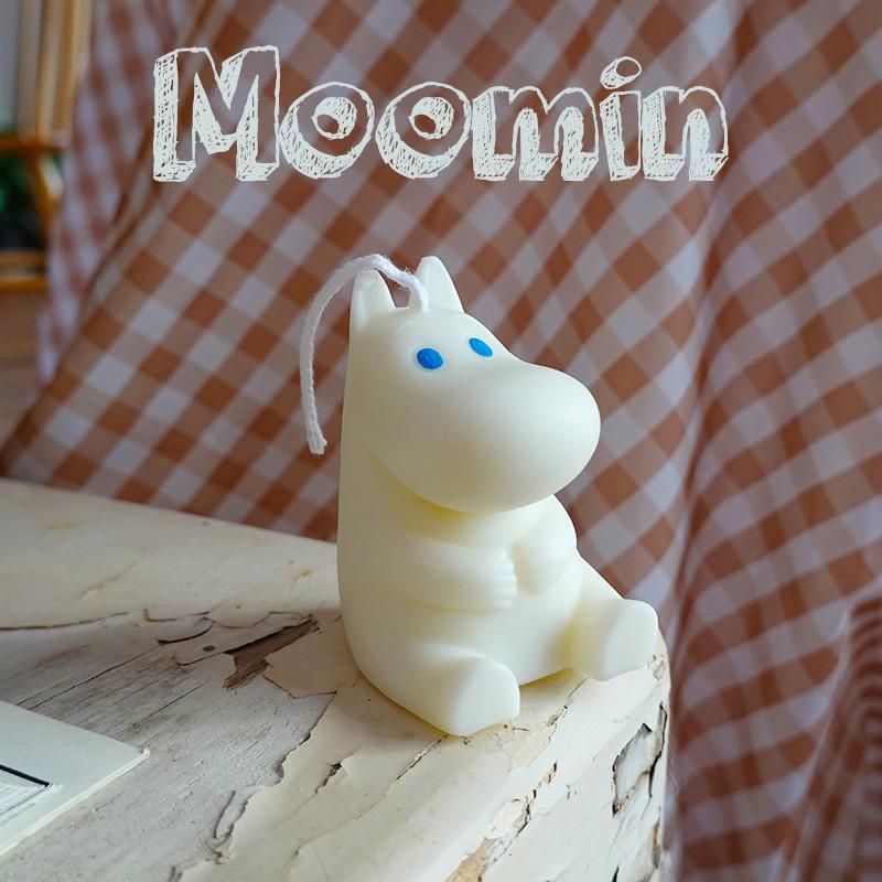 🎀【現貨+發票】MOOMIN嚕嚕米蠟燭嚕嚕咪姆明INS手工香氛蠟燭香薰造型蠟燭香薰擺飾療癒小物生日禮物交換禮物婚禮小物-細節圖6