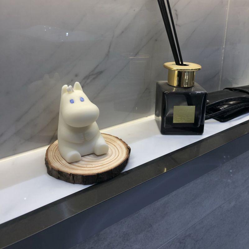 🎀【現貨+發票】MOOMIN嚕嚕米蠟燭嚕嚕咪姆明INS手工香氛蠟燭香薰造型蠟燭香薰擺飾療癒小物生日禮物交換禮物婚禮小物-細節圖9