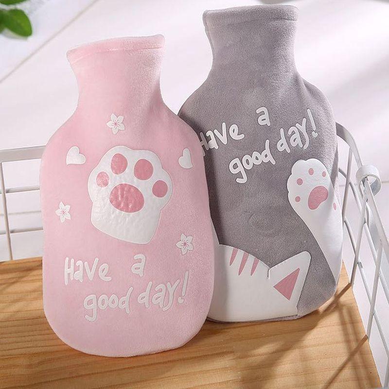 🎀【現貨+發票】貓掌熱水袋 貓咪貓爪恐龍熱水袋 暖水袋 熱敷袋 暖手袋 暖宮熱敷 暖宮 熱水袋 暖手寶 暖暖包 暖暖袋-細節圖4