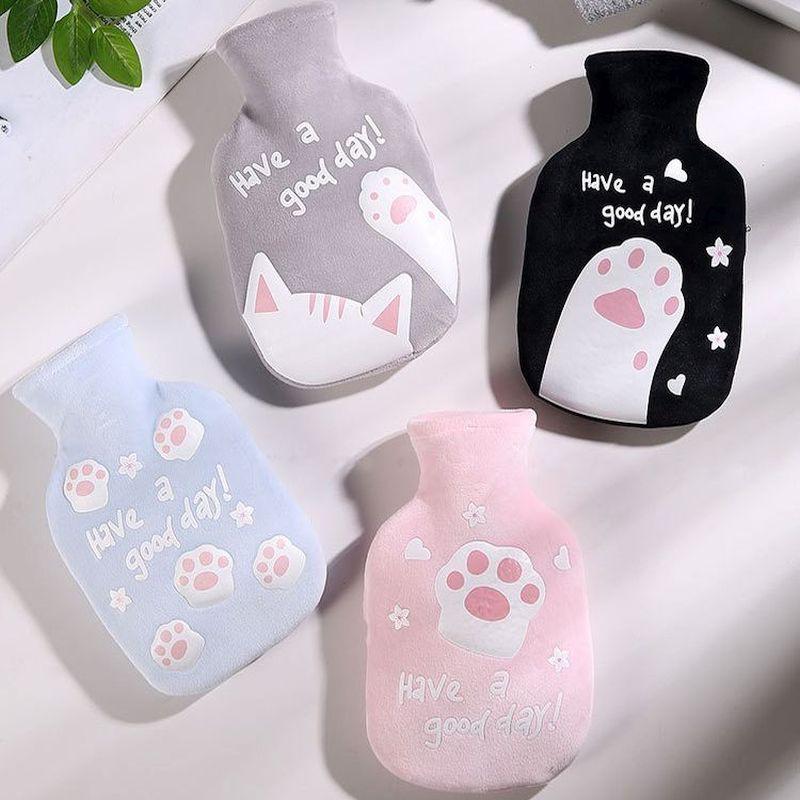 🎀【現貨+發票】貓掌熱水袋 貓咪貓爪恐龍熱水袋 暖水袋 熱敷袋 暖手袋 暖宮熱敷 暖宮 熱水袋 暖手寶 暖暖包 暖暖袋-細節圖5