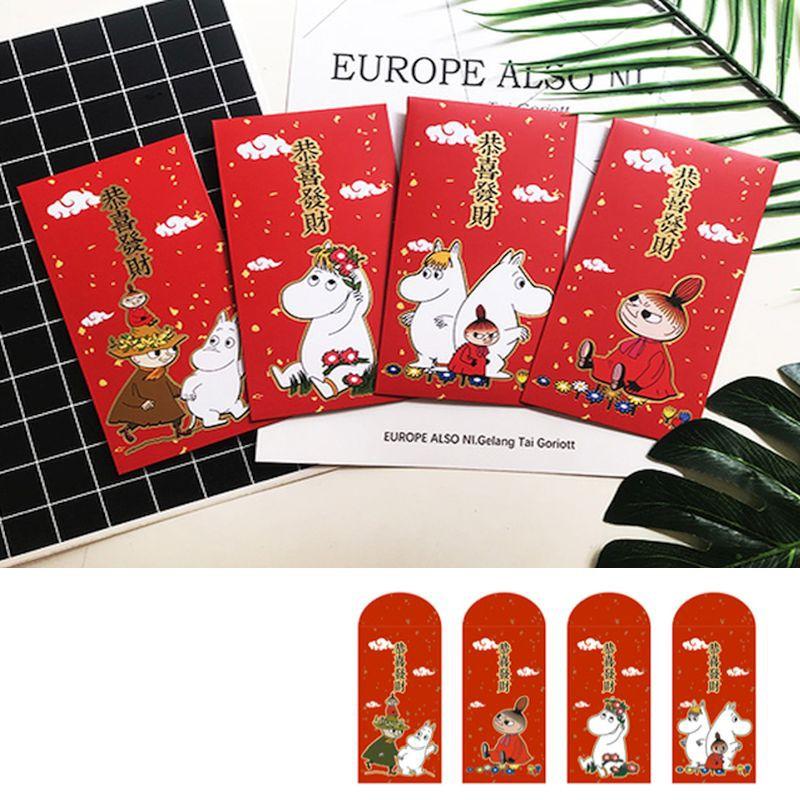 🎀【現貨+發票】新款MOOMIN嚕嚕米嚕嚕咪姆明亞美紅包袋小不點紅包袋卡通紅包袋嚕嚕米紅包袋-細節圖4