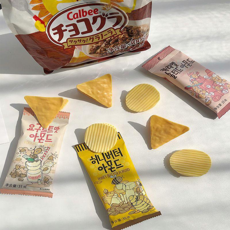 🎀【現貨+發票】INS超療癒仿真洋芋片夾子洋芋片夾洋芋片造型薯片密封夾文件夾手帳夾零食封口夾發票夾帳單夾創意設計拍照道具-細節圖5