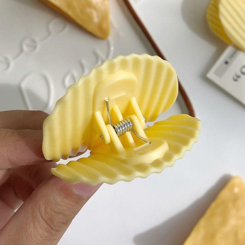 🎀【現貨+發票】INS超療癒仿真洋芋片夾子洋芋片夾洋芋片造型薯片密封夾文件夾手帳夾零食封口夾發票夾帳單夾創意設計拍照道具-細節圖8