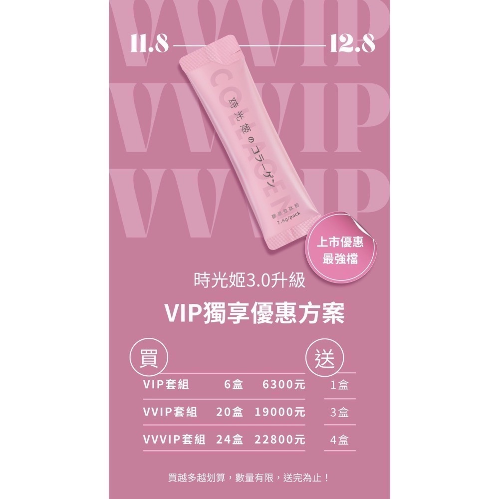 週慶優惠＋6送1💎升級版3.0高濃度超有感🇯🇵日本新田DREAM TIME時光姬金萃膠原蛋白 燕窩 天生美-細節圖3