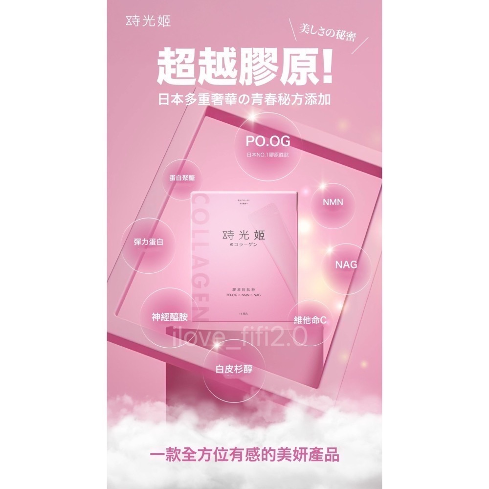 週慶優惠＋6送1💎升級版3.0高濃度超有感🇯🇵日本新田DREAM TIME時光姬金萃膠原蛋白 燕窩 天生美-細節圖4