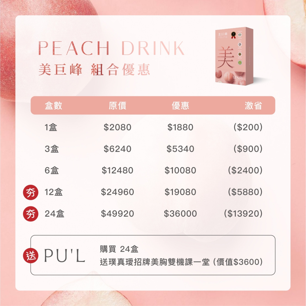 最新3.0版💕現貨免運+贈🎁公司貨附發票 女人聖品 美巨峰飲 🤍美美 可刷卡 名絢生技-細節圖4