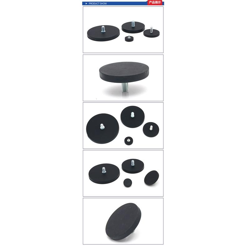 包膠強力磁鐵  台灣現貨 強力磁鐵  車吸磁鐵  吸盤固定-細節圖2