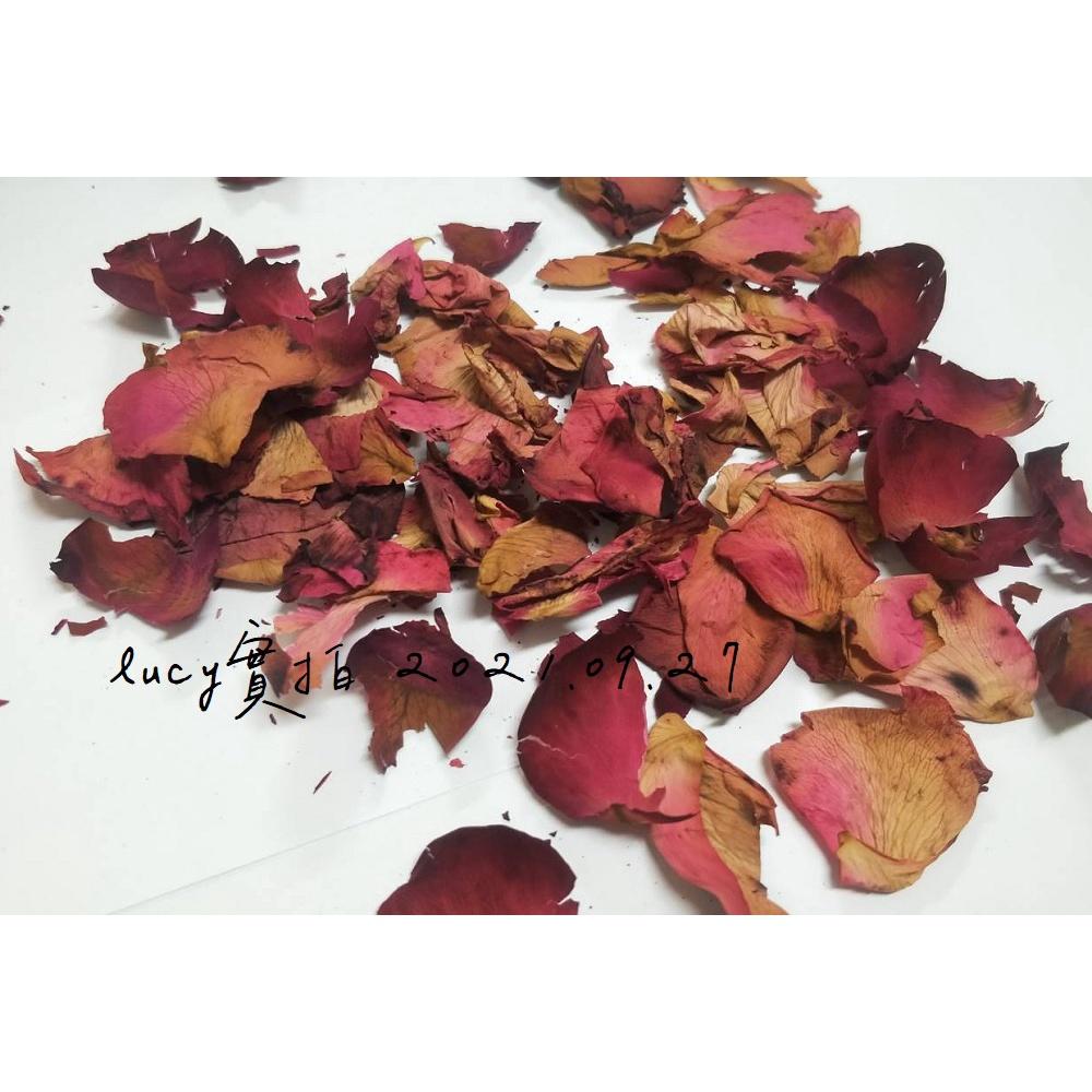 【露西皂材】玫瑰花瓣  乾燥花草 乾燥花  乾燥花瓣 真的乾燥花瓣 香氛蠟燭裝飾 泡澡花瓣 居家佈置-細節圖3