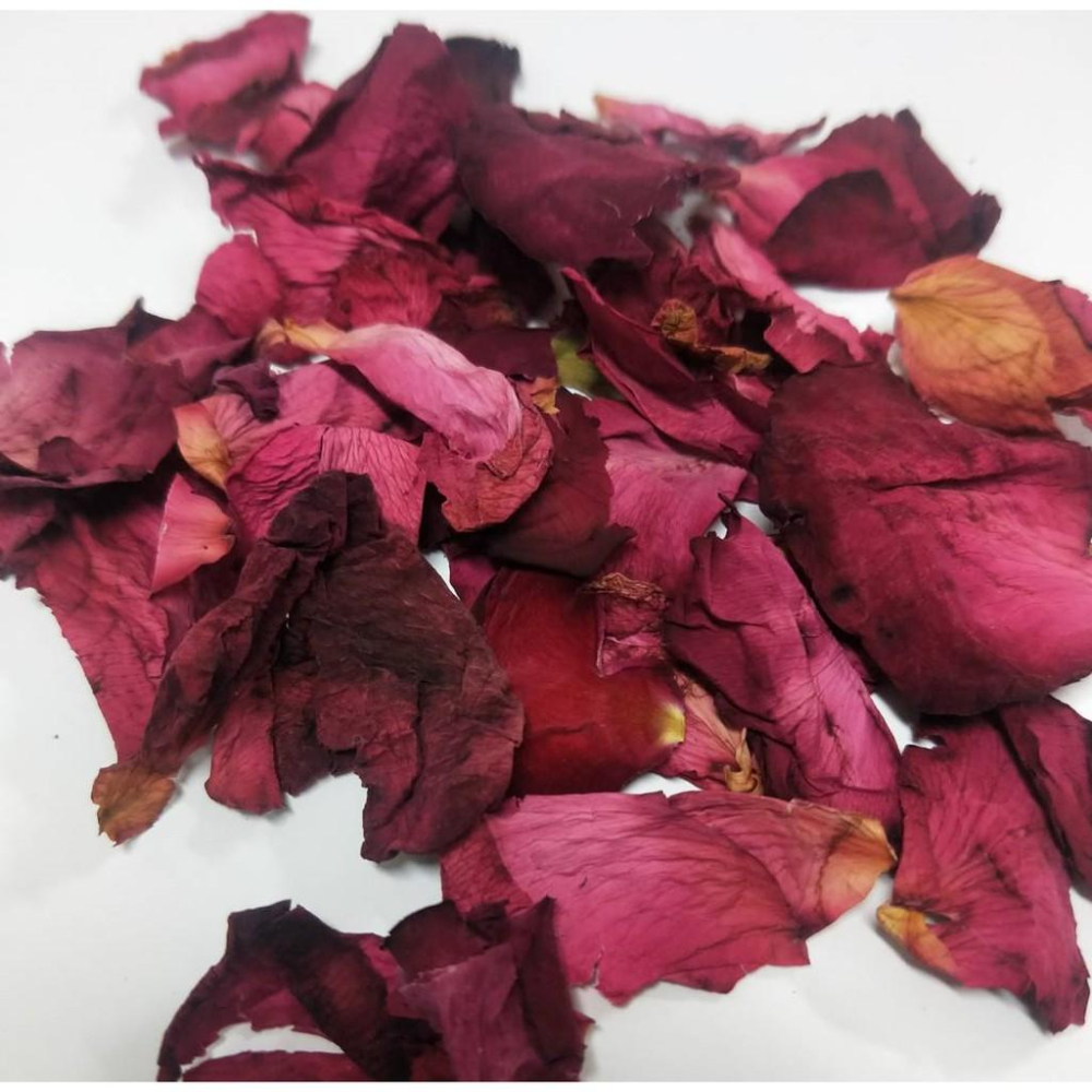 【露西皂材】玫瑰花瓣  乾燥花草 乾燥花  乾燥花瓣 真的乾燥花瓣 香氛蠟燭裝飾 泡澡花瓣 居家佈置-細節圖4