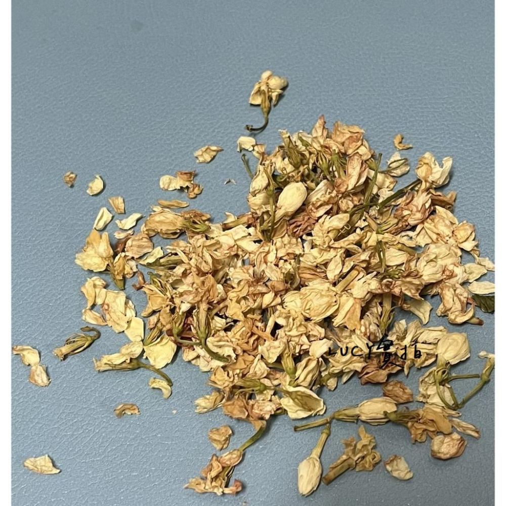 【露西皂材】乾燥茉莉 茉莉花 乾燥花草 手工皂用植物花草-細節圖2