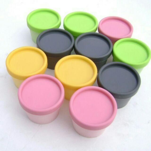 【露西皂材】50ML 100ML 馬卡龍色 面膜盒 面霜盒 分裝盒-細節圖5