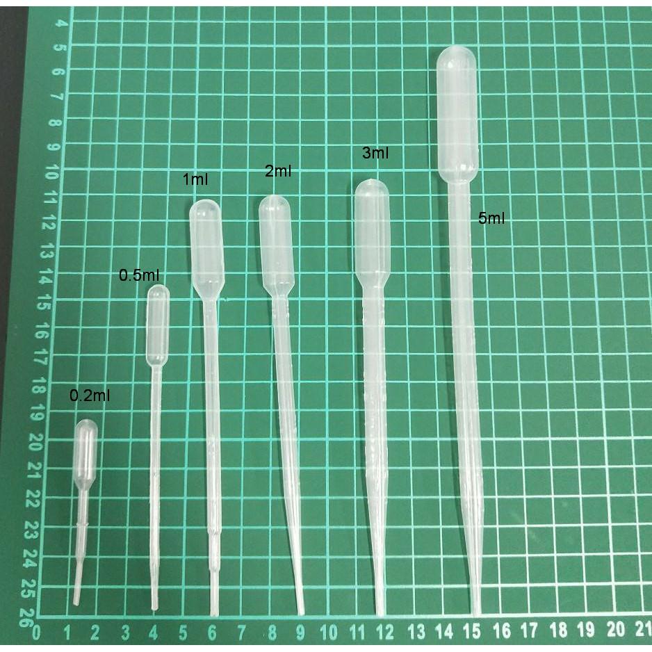 【露西皂材】塑膠滴管 0.2ml 0.5ml 1ml 2ml 3ml 5ml 10ml巴氏滴管 墨水分裝 有刻度-細節圖8
