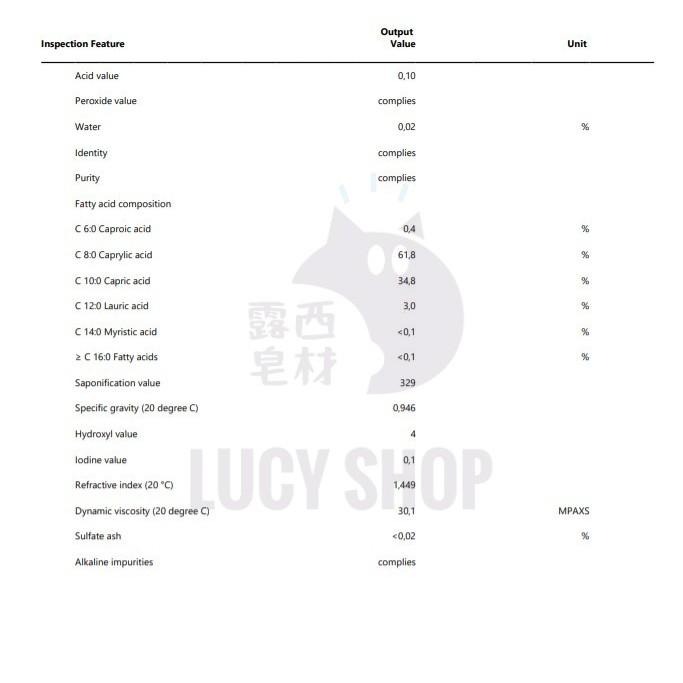 【露西皂材】大容量賣場 分餾椰子油 (FRACTIONATED COCONUT OIL) 椰子油-細節圖4