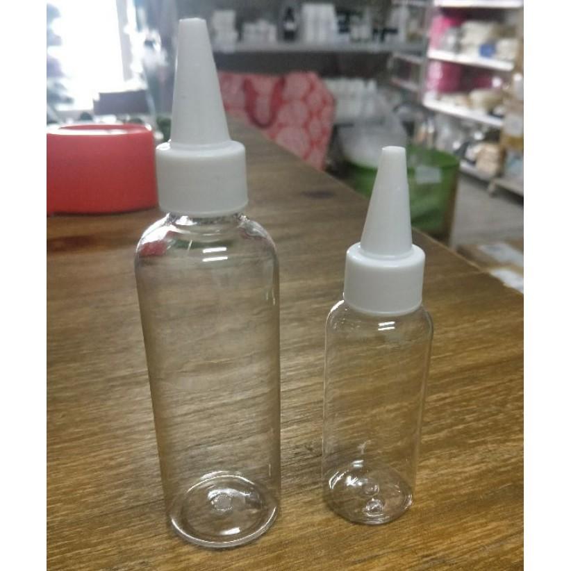 【露西皂材】30ML/50ML/100ml 透明尖嘴瓶 分裝瓶-細節圖2