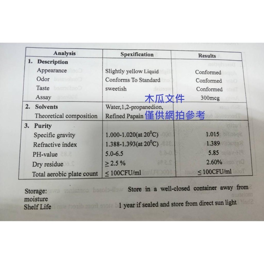 【露西皂材】 日本 木瓜酵素萃取液(原液) 原料-細節圖2
