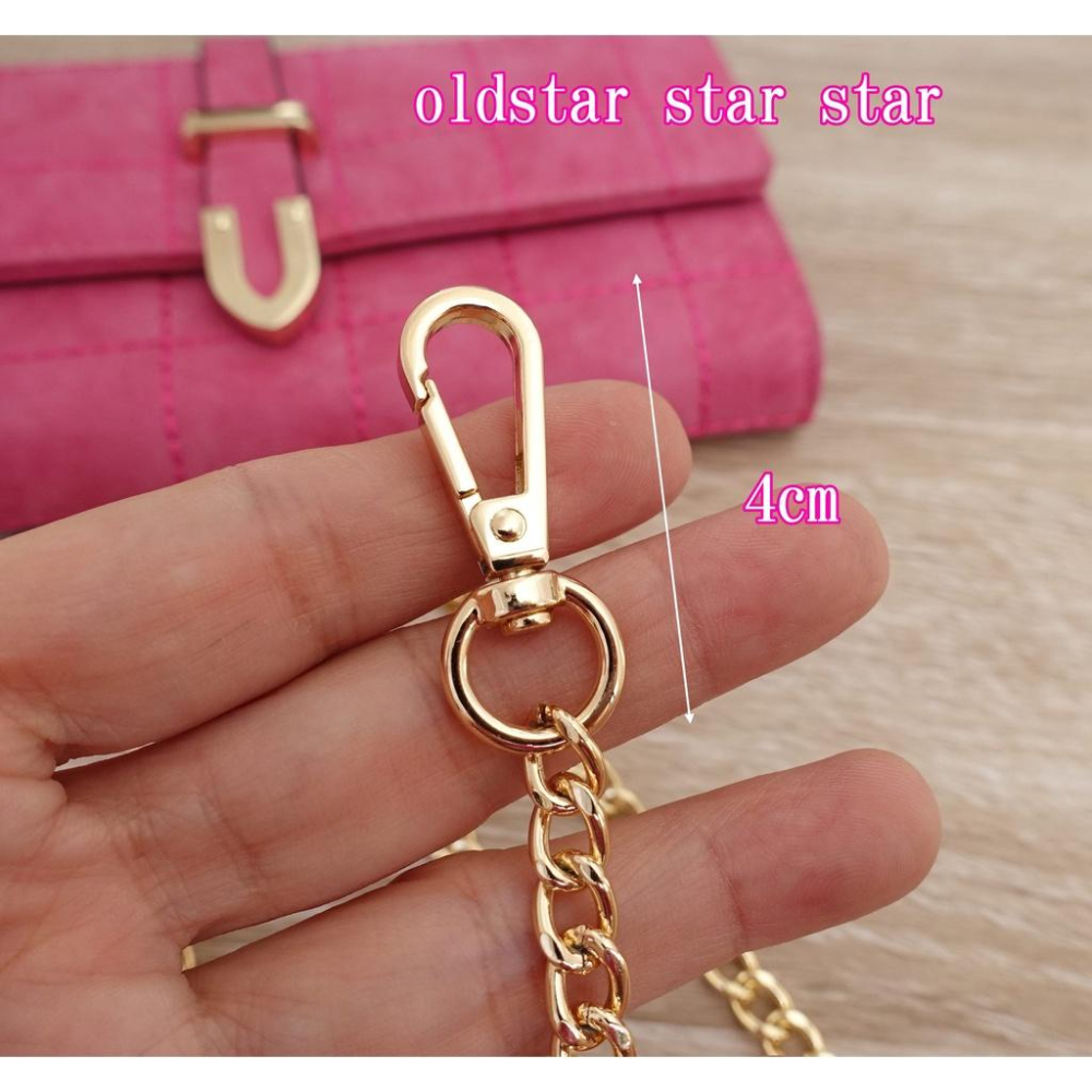 包包鏈條 小橙子🍊 6.5mm O鏈 鏈條 鍊帶 皮包改造 包帶 皮包鏈子 WOC 鍊子 背帶 優質鍊斜背鏈 包包鏈子-細節圖4